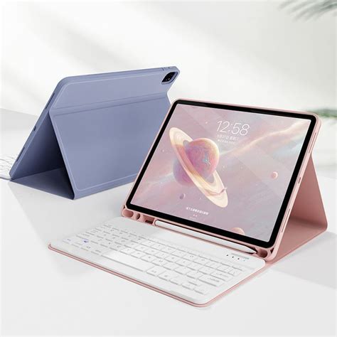 Ipad Pro 2020 Light Pink Cute Ipad Cases Ipad Keyboard Case Ipad