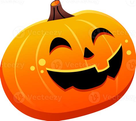 Halloween Pumpkin Smile Illustration 28153132 Png