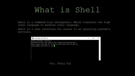 The Shell Scripting Tutorial Part Youtube