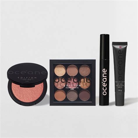 Kit Maquiagem Nude Completa Océane Edition 4 Produtos ÚNICO