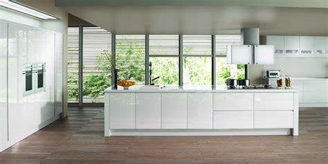 Gloss White Handleless Kitchen Og Kitchens