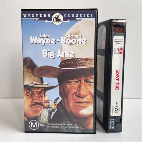 VINTAGE BIG JAKE VHS Video Tape John Wayne Richard Boone Western