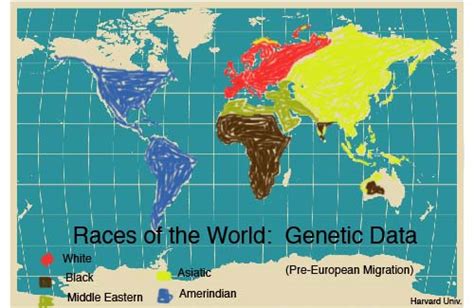 World Maps: Races of the World