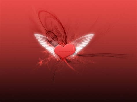 🔥 Free Download Love Heart With Wings Wallpaper Galleryhip The By