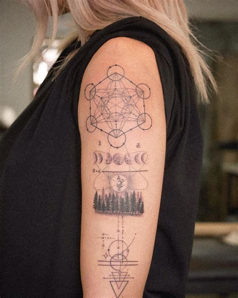 Outstanding Sacred Geometry Tattoo Ideas For Women Men In