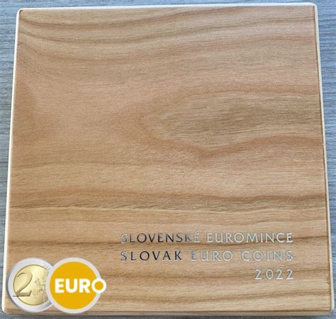 Slovaquie S Rie Euro Be Proof Coffret En Bois Jeux Olympiques D