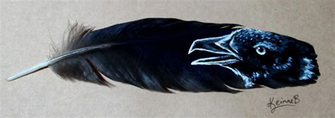 Crow Feather by keinneb on DeviantArt