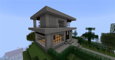 Ruked On Minecraft: Modern House Schematics 02 (Small)