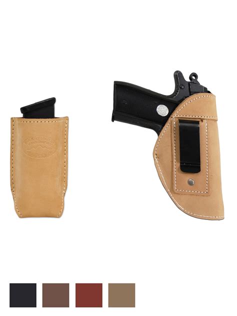 Leather Inside The Waistband Holster Single Magazine Pouch 380 Ultra