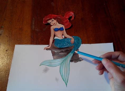 Disney Ariel Drawing at GetDrawings | Free download