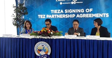 TIEZA Inks 5 Tourism Enterprise Zone Partnership Agreements