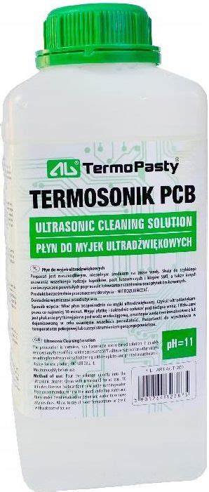 Ag Termopasty Płyn Do Myjek Ultradźwiękowych Termosonik Pcb 1L Opinie