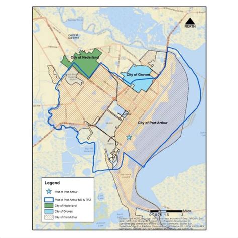 Port of Beaumont and TRZ boundaries. | Download Scientific Diagram