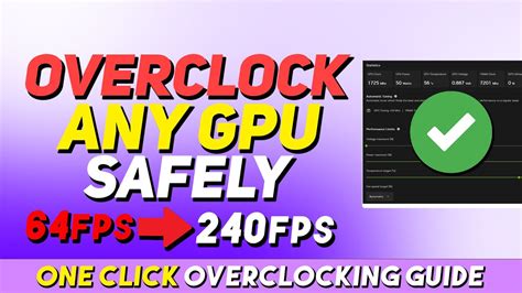 How To Safely Overclock Your Gpu For Max Performance In 2024 Youtube