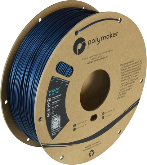 Polymaker PLA PRO Filament 1 75mm Metallic Blue Powerful PLA Filament