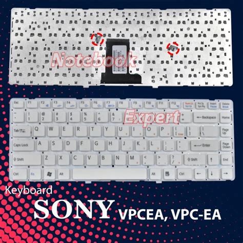 Jual Keyboard SONY VAIO VPCEA VPC EA Series Putih Jakarta Pusat