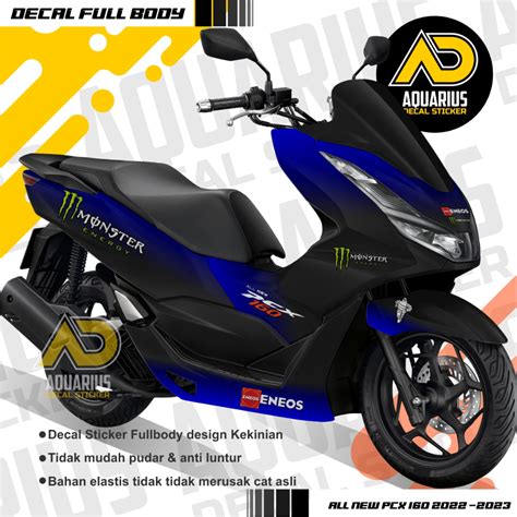 Jual Decal Fullbody Stiker Pcx Sticker Variasi Honda All