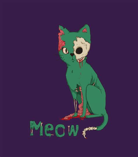 zombie cat by Nytytyty on DeviantArt