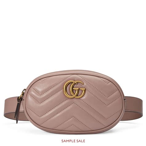 Gg Marmont Matelassé Leather Belt Bag Gucci Womens Belt Bags 476434dsvrt5729