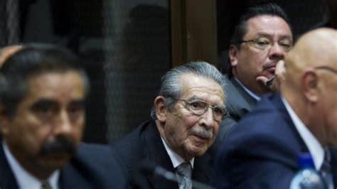 R Os Montt Exdictador Guatemalteco Ser Juzgado Por El Genocidio De