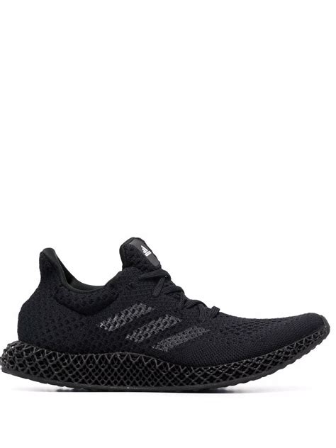 Adidas Futurecraft 4d Triple Black Sneakers Farfetch