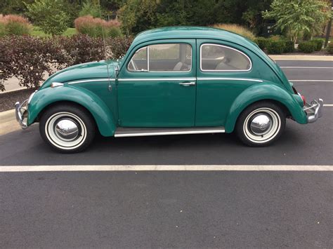 Reviving The Charm The Green 64 Volkswagen Beetle