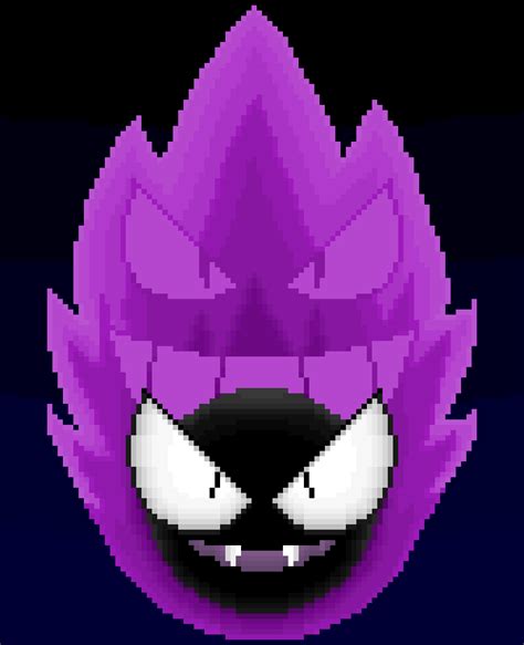 [OC] Gastly pixel art : r/pokemon