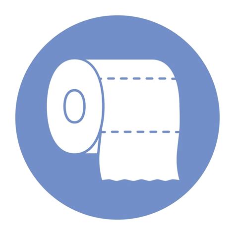 Premium Vector Toilet Paper Roll Icon