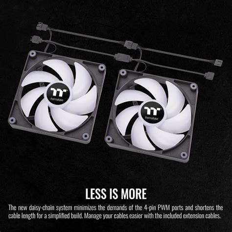 Thermaltake Ct140 Argb Sync Pc Cooling Fan 2 Fan Pack 5v Motherboard