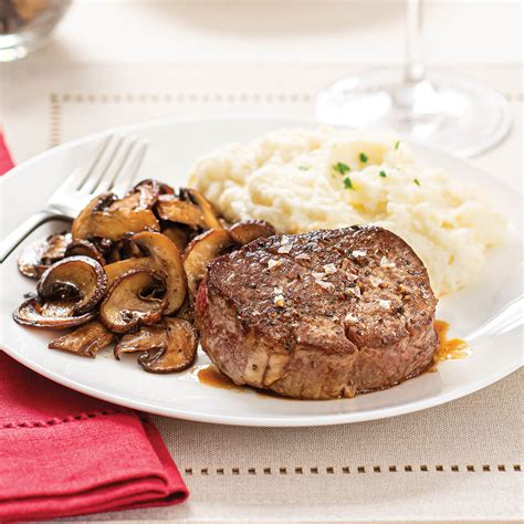 Pan Seared Beef Tenderloin Steaks Recipe Wegmans