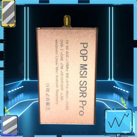 【REDK】POP Msi SDR Pro SDR ตัวรับสัญญาณวิทยุ 10KHz-2GHz 14Bit | Shopee ...