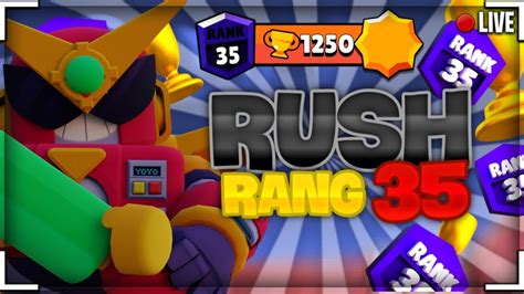 Live Brawl Stars Fr Le Retour Des Lives Rush Rang Rename