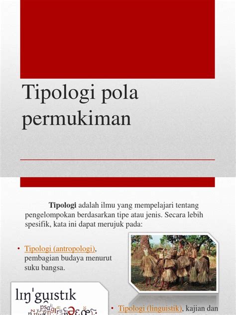 Tipologi Pola Permukiman Pdf