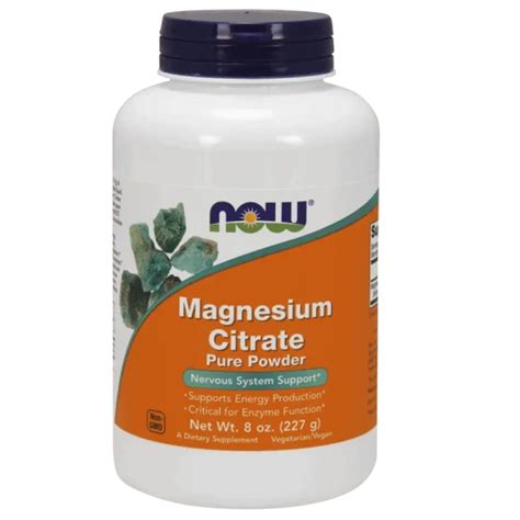 Now Foods Magnesium Citrate Powder G Low Price Check Reviews