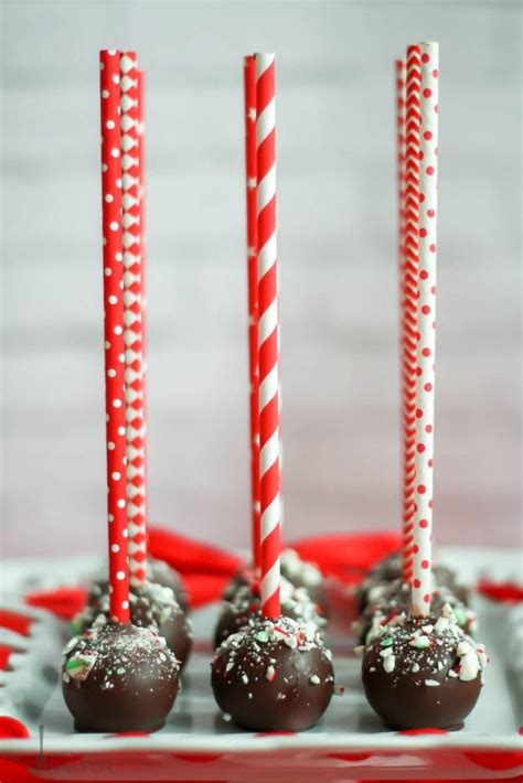 Chocolate Peppermint Cake Pops What Should I Make For