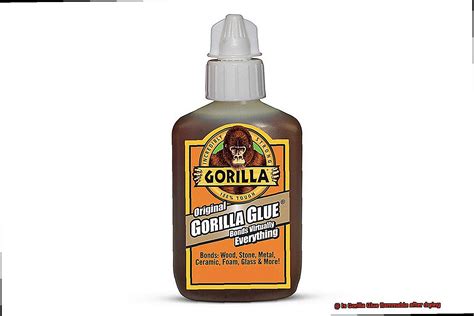 Is Gorilla Glue Flammable After Drying Glue Things