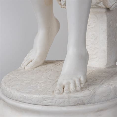 ANTIQUE ThC ITALIAN MARBLE FIGURE OF A NUDE ADOLFO CIPRIANI Pushkin S