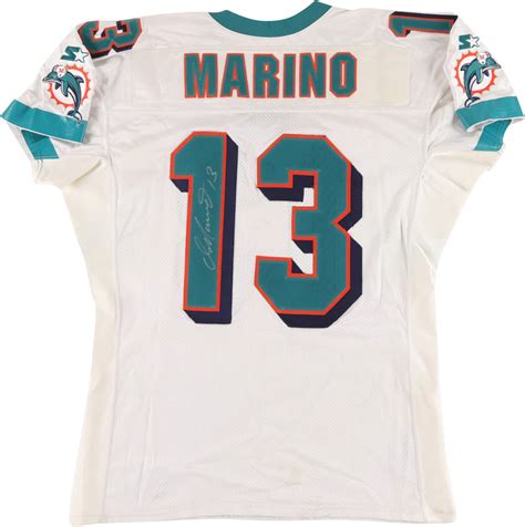101997 Dan Marino Photo Matched Miami Dolphins Victory Signed Game