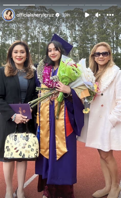 Sheryl Cruz Attends Daughters Graduation Honors Convocation In