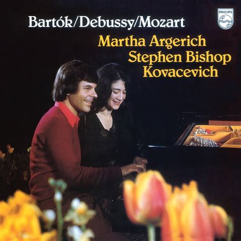 Bartók Debussy Mozart Music for 2 Pianos de Martha Argerich