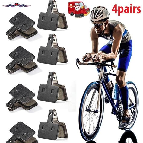 Pair Mountain Bikes Disc Break Pads Cycling Bicycle Resin Disc Brake