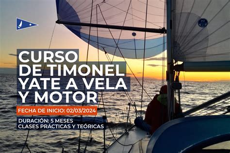 CURSO DE TIMONEL YATE A VELA Y MOTOR 2024 Club De Veleros Barlovento