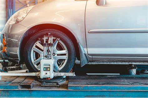 Laser Wheel Alignment Philip Lund Car Garage Steeton