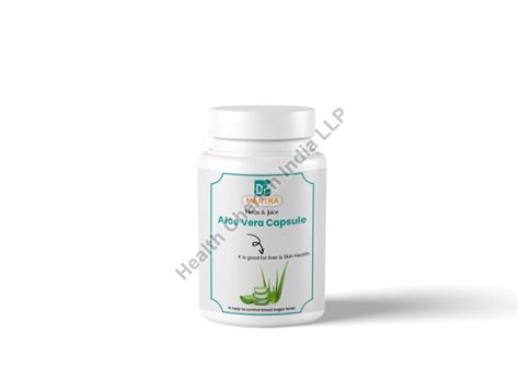 Aloe Vera Capsule For Personal Purity 99 9 At Best Price In Noida