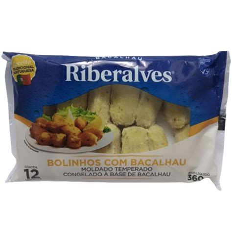 Bolinho C Bacalhau Riberalves 360g Supertem