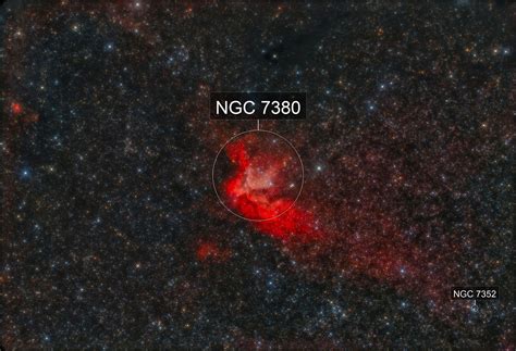 Ngc The Wizzard Nebula Michael Wolter Astrobin