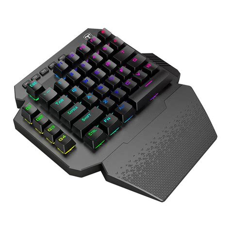 Teclado Mecanico Gamer T Dagger Capri Rgb Switch Azul Preto T