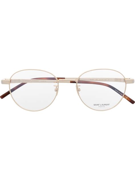 Saint Laurent Eyewear Sl532 Round Frame Glasses Farfetch