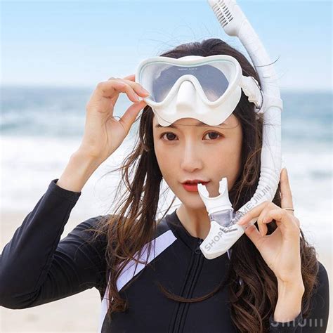 Jiiijiii M Scara De Mergulho Profissional Snorkel E Conjunto De Culos