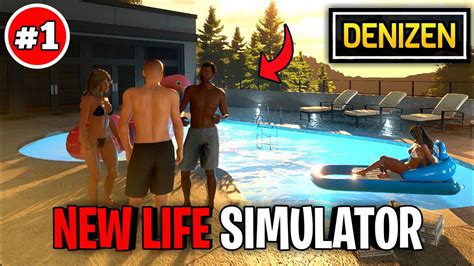 OPEN WORLD LIFE SIMULATOR DENIZEN GAMEPLAY 1 YouTube